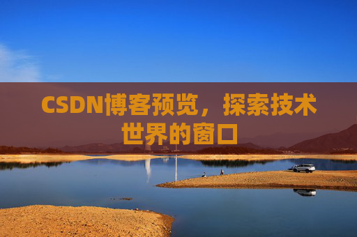 CSDN博客预览，探索技术世界的窗口